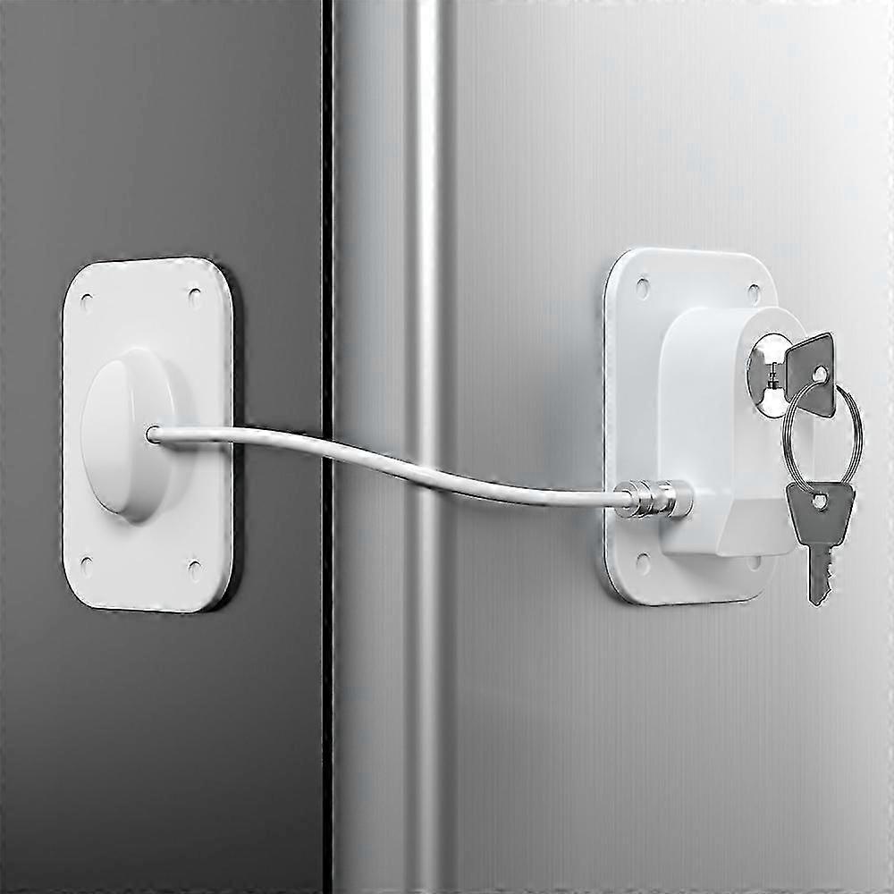 4 Pcs Window Restrictor Locks, Child Safety Window Locks, Adjustable Security Locks for PVC Aluminum Wood Windows, Easy Install with Screws
