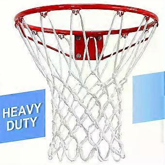 2pcs Basketball Rack Net With 12 Loops Heavy Duty Outdoor Basketball Net Replacement Detachable Basketball Net