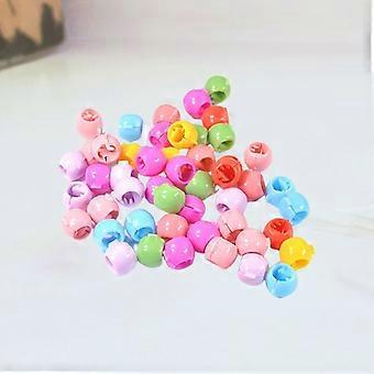 50 pezzi di fermagli per capelli con fibbia rotonda color caramella, mini accessori per forcine per ragazze, bambine e adolescenti (colore casuale)