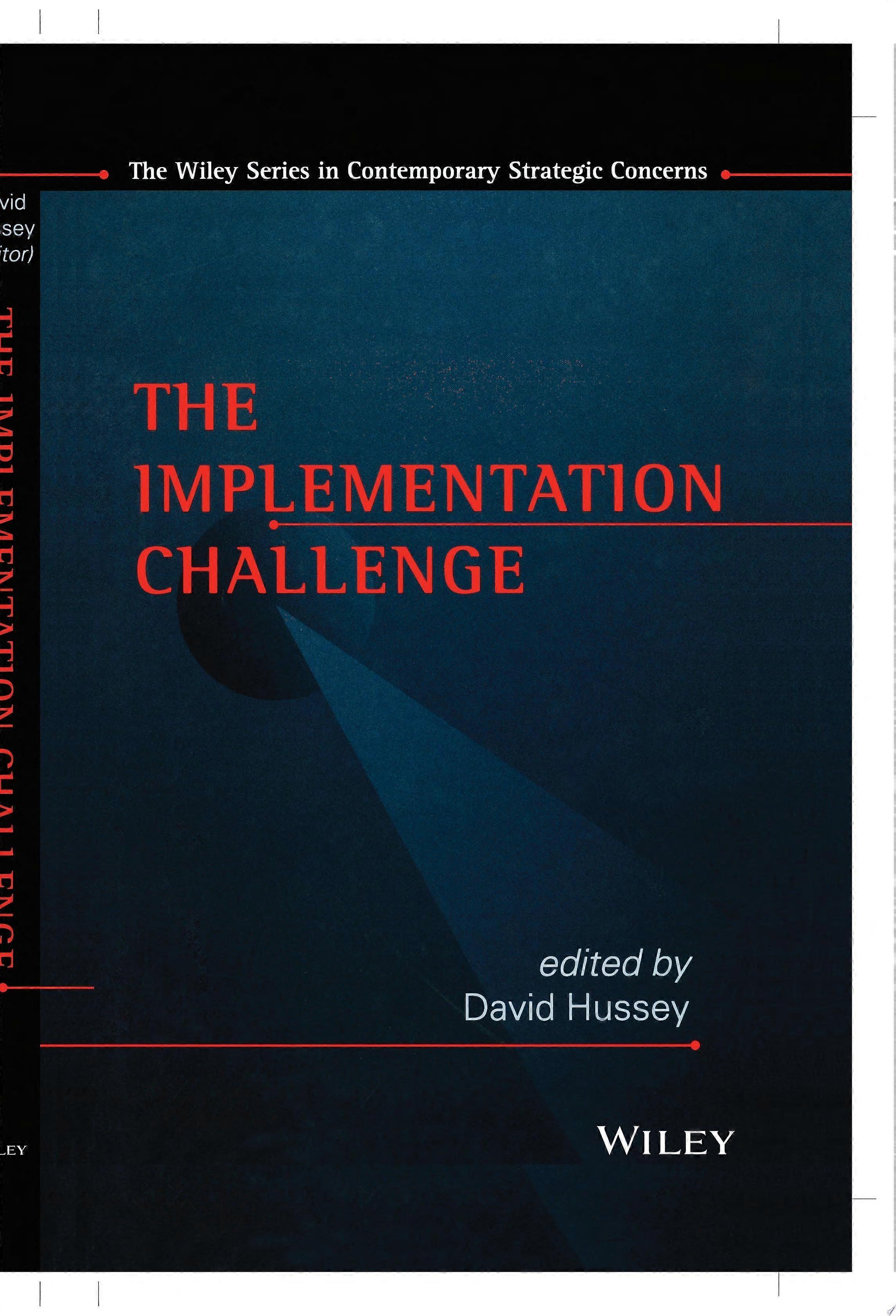 The implementation challenge