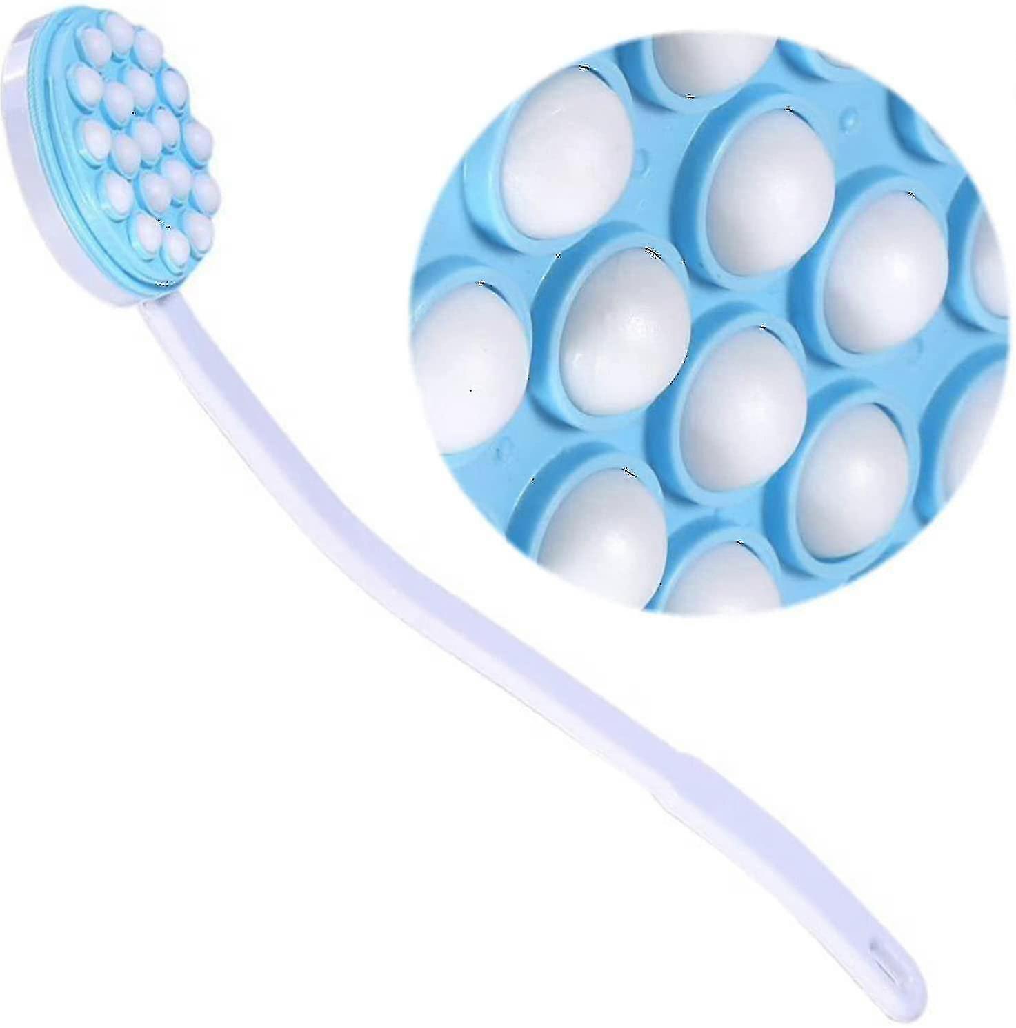 Lotion Applicator For Back, Long Handled Easy Reach Back Scrubber Massager