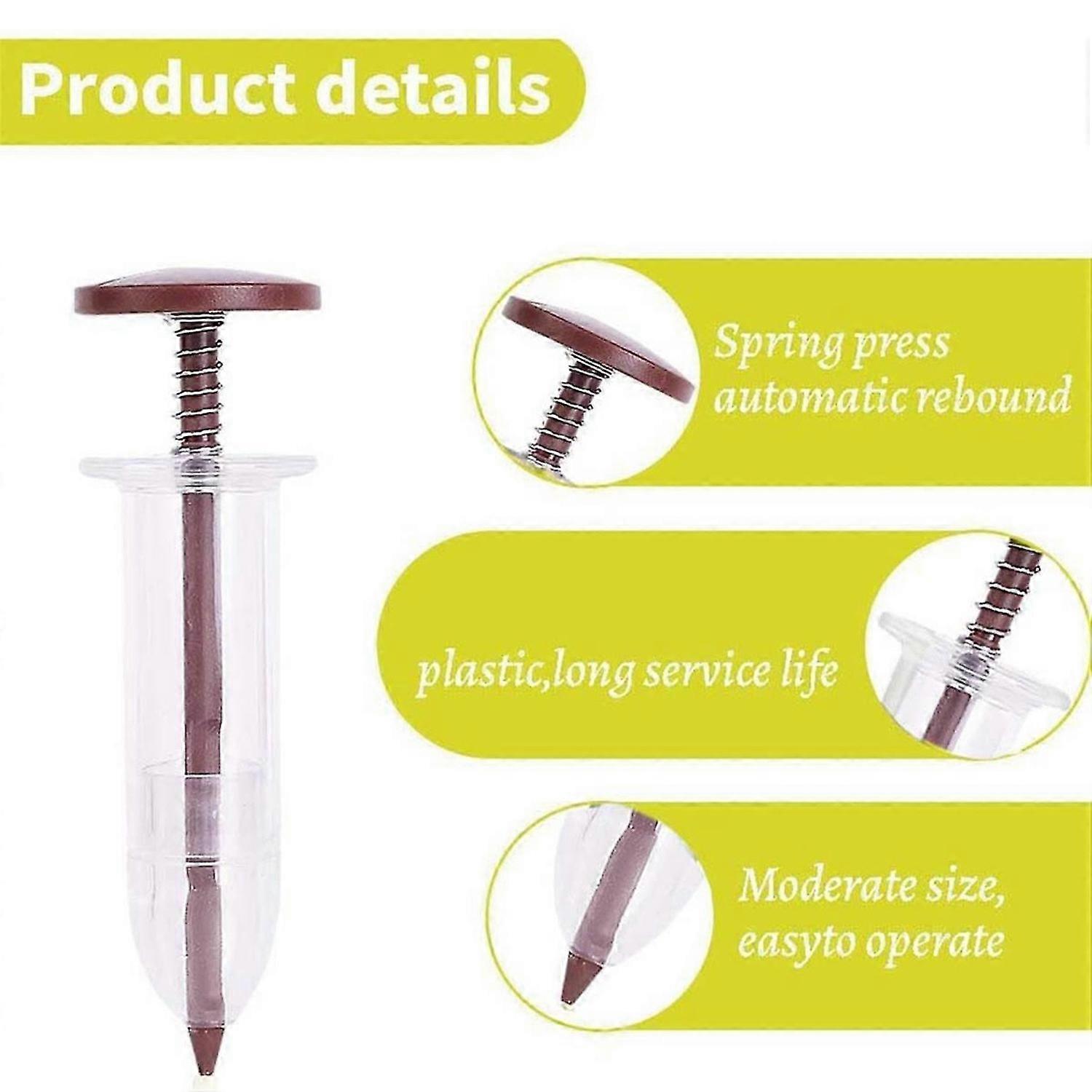 Mini Seed Spreader Kit, Mini Seed Spreader Set, Seed Sower Spreader Handheld for Tiny Seeds