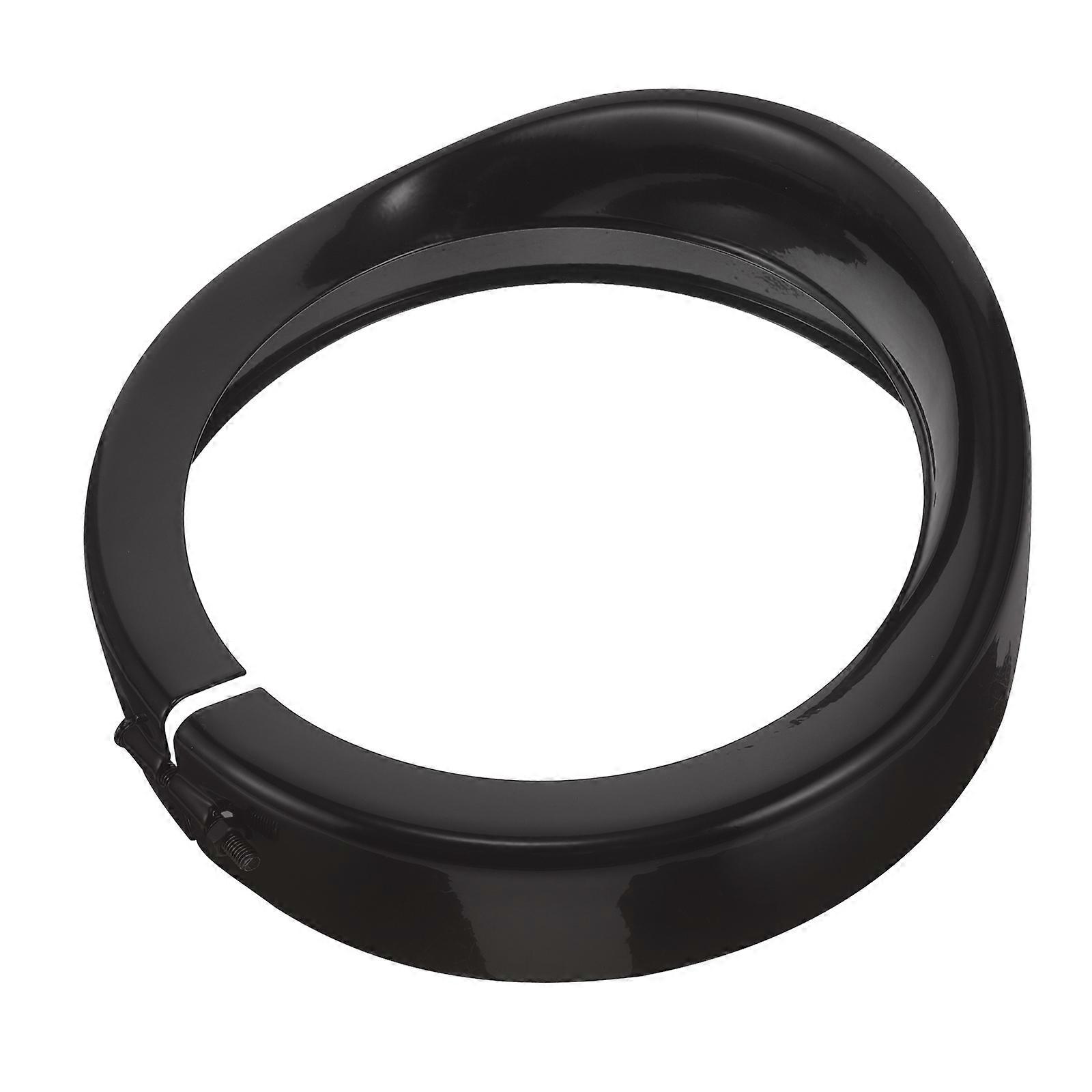 Headlight Visor Trim Ring Motorcycle Headlamp Ring Accessories Metal Replace Headlight Trim Ring