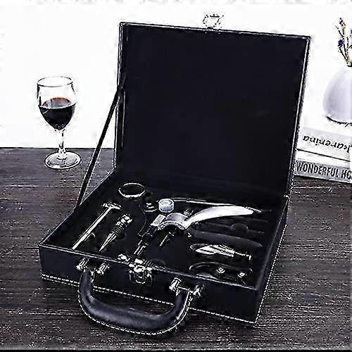 Corkscrew & Vacuum Stopper Set, Quick Wine Opening, Elegant Gift Box