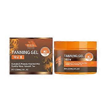 HANCHOBIT Black Gel, Glanzende Zwarte Huidgel Zachte Kruidenbeschermende Essentiegel