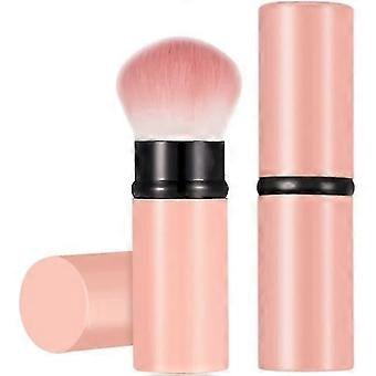 2er Pack Einziehbarer Make-up-Pinsel Teleskop-Gesichtsbürste Einziehbares Gesicht Kabuki