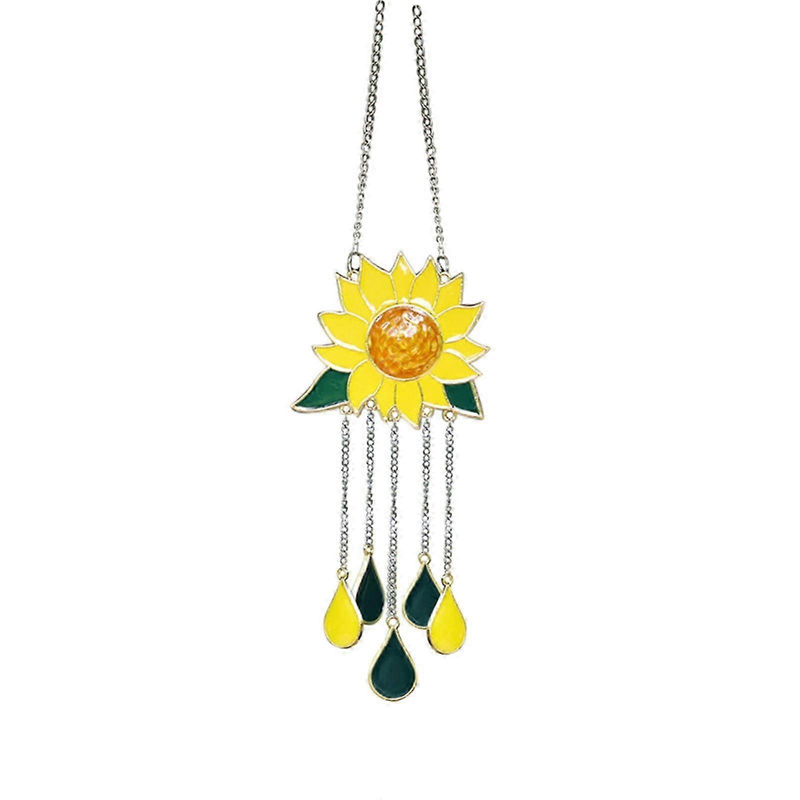 Sunflower Pendant Alloy Decor