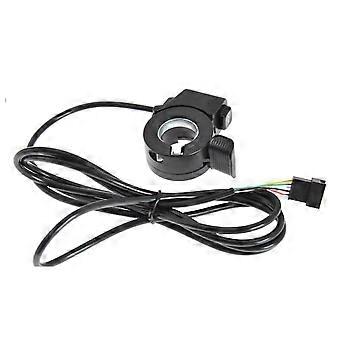 Motore E-bike Maniglia dell'acceleratore a pollice Interruttore del clacson Acceleratore Acceleratore 188x Pulsante clacson Accessori per biciclette elettriche