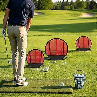 Golf Chipping Net Set Portable Practice Nets for Backyard & Indoor Training Collapsible Training Net