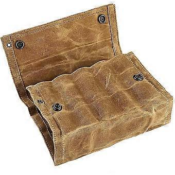 Travel Accessories Spice Storage Kit 3Set Made For Campers And Outdoor Enthusiasts 37X19X6CM Khaki Rectangular Design