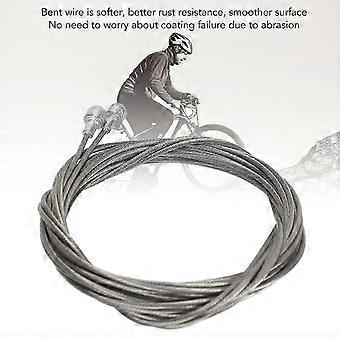 10Pcs Bike Brake Cable Stainless Steel Rustproof Bicycle Inner Brake Cable Wire compatible with Mountain Bike Road Bike 1.8m