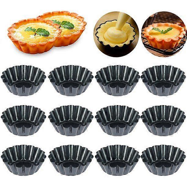 French-Inspired Tartlet Molds Removable Bottom Practical Durable