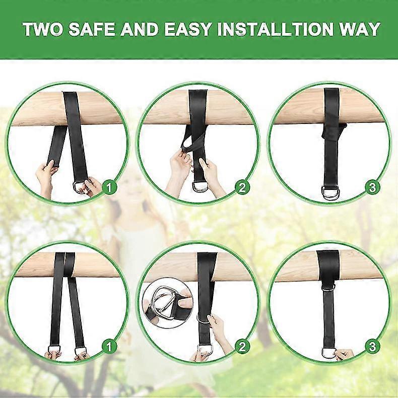 Heavy Duty Tree Swing Straps With Protectors