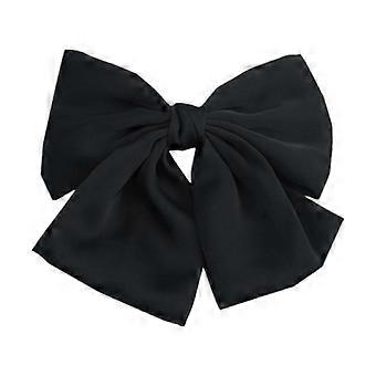 Smooth Satin Silk Bow With Secure Alloy Clip
