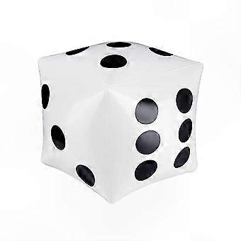 Inflatable Dice for Party Games - Reusable and Fun for Kids - White Toy Dices Perfect for Events and Activities