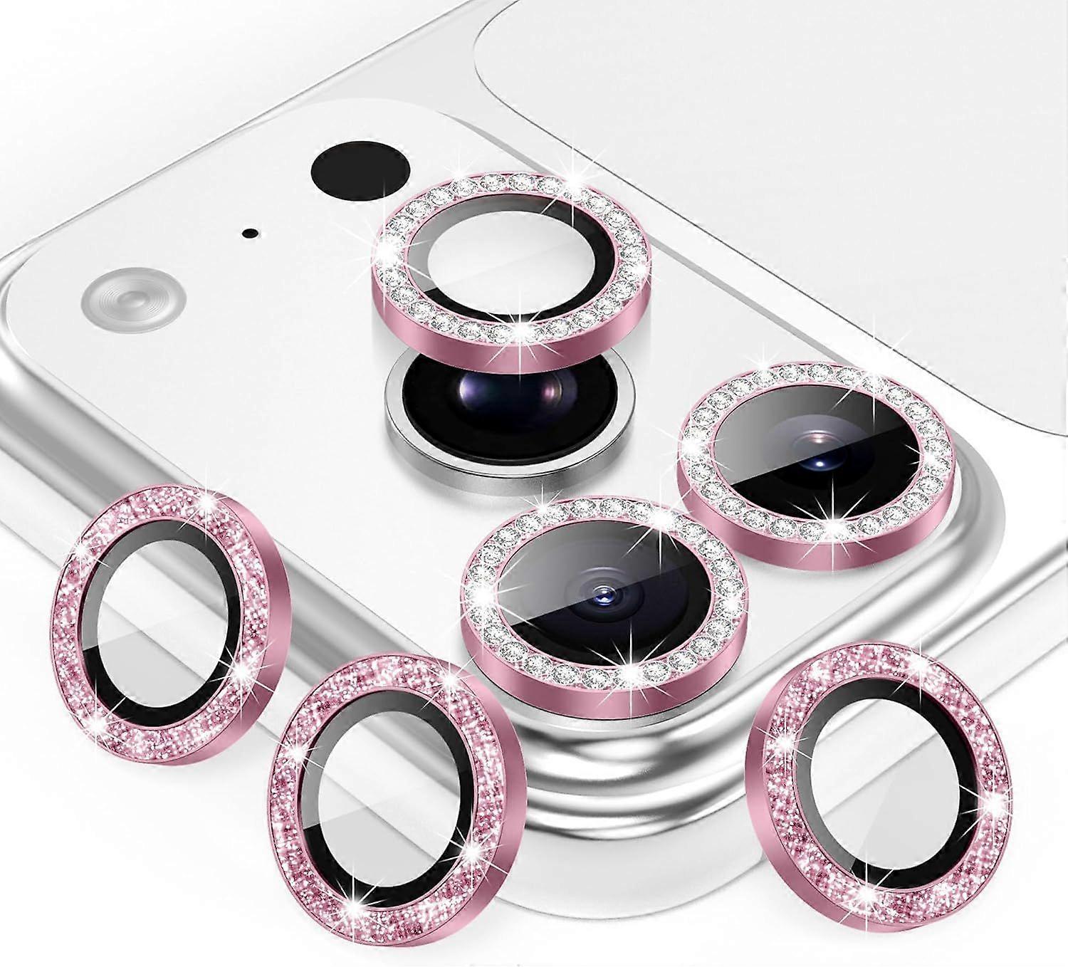3+3 6 Pack for iPhone 17 Pro & Max Camera Lens Protector Cover