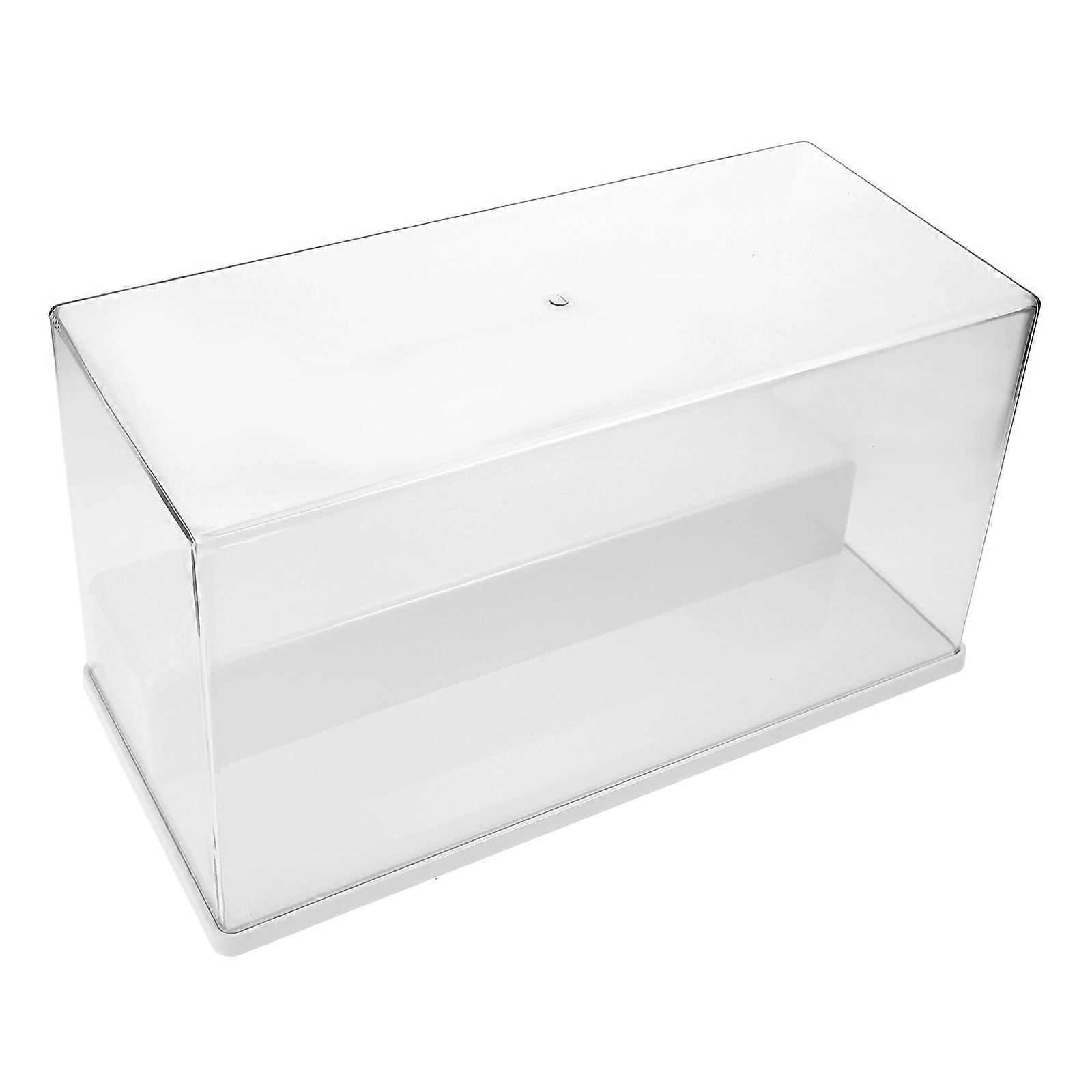 Plastic Display Case for Figurines Organizer in Dustproof Box