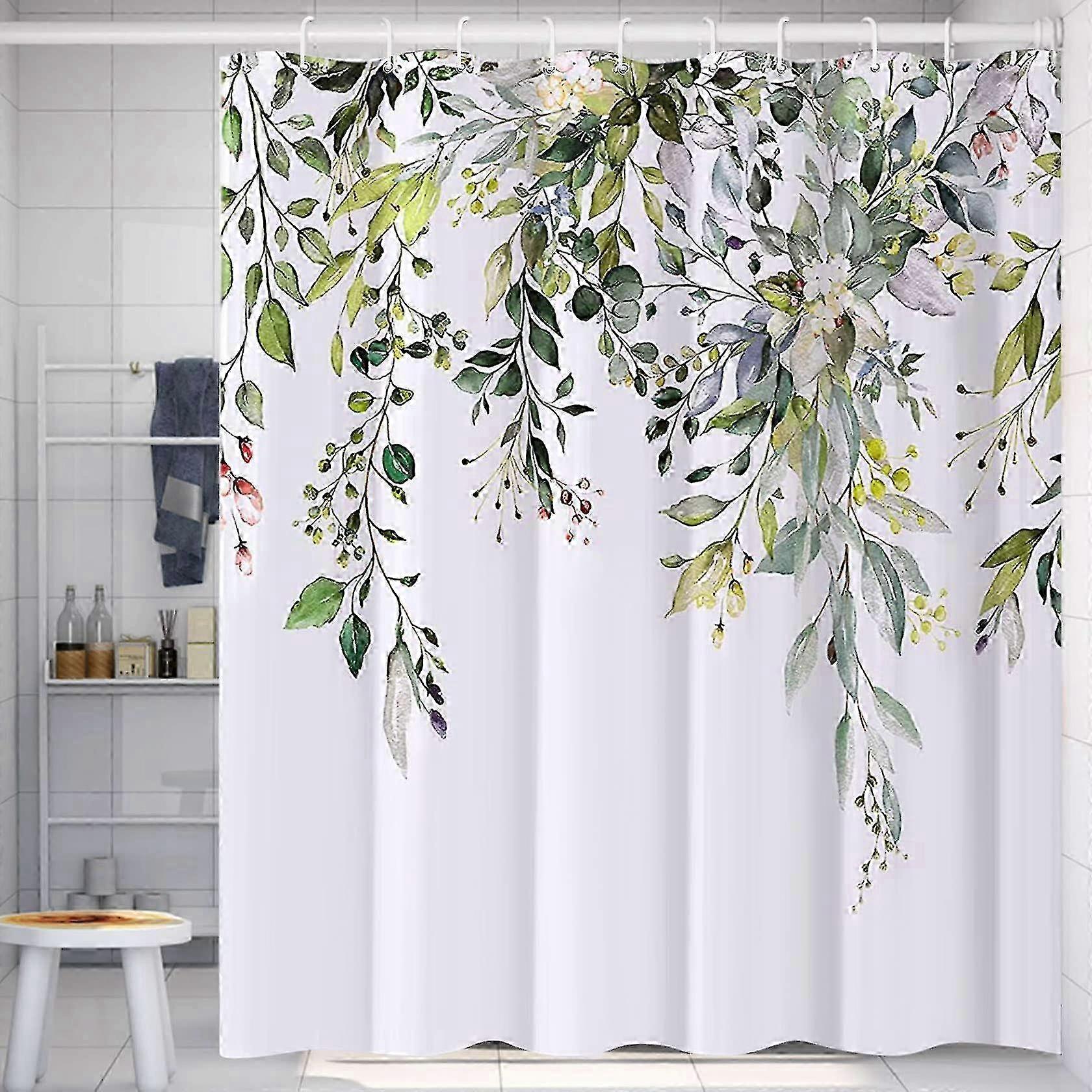 Thick Opaque Weighted Shower Curtain