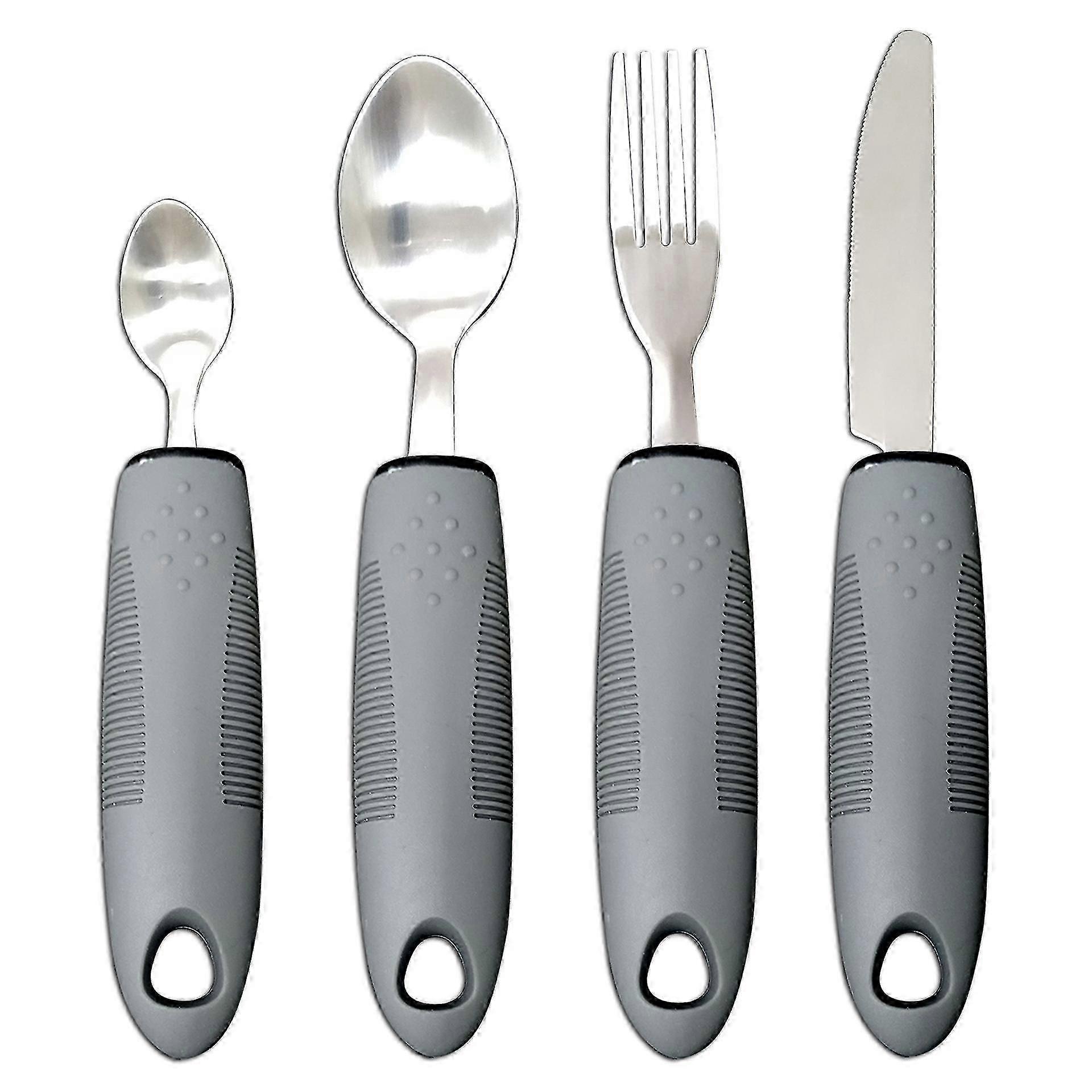 Easy Pick Up Cutlery Set Grey