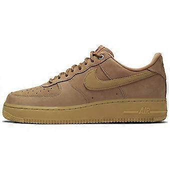 Nike Air Force 107 LV8 Workboot aus Rindsleder, Utility-Stil, klassischer Retro-Look, rutschfest, abriebfest, leicht, atmungsaktiv, Low-Top-Skateschuhe für Herren, Weizen C
