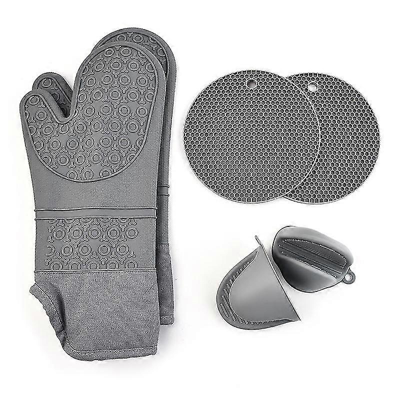 Aramid-Silicone Heat Gloves
