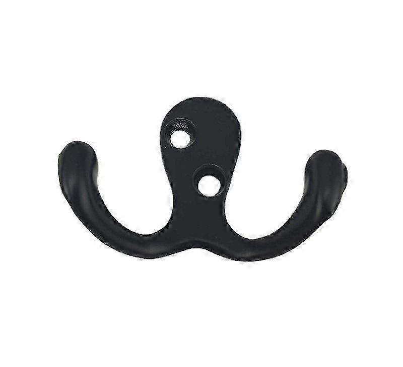Rustproof Matte Black Coat Hooks