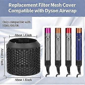 Magnetic Dyson Airwrap Filter Cover Compatible with Dyson HS01 HS05 and HS08 with Fine Inner Mesh