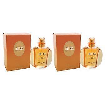 Dune By Christian Dior For Women - 3.4 Oz Edt Spray - Pack Of 2