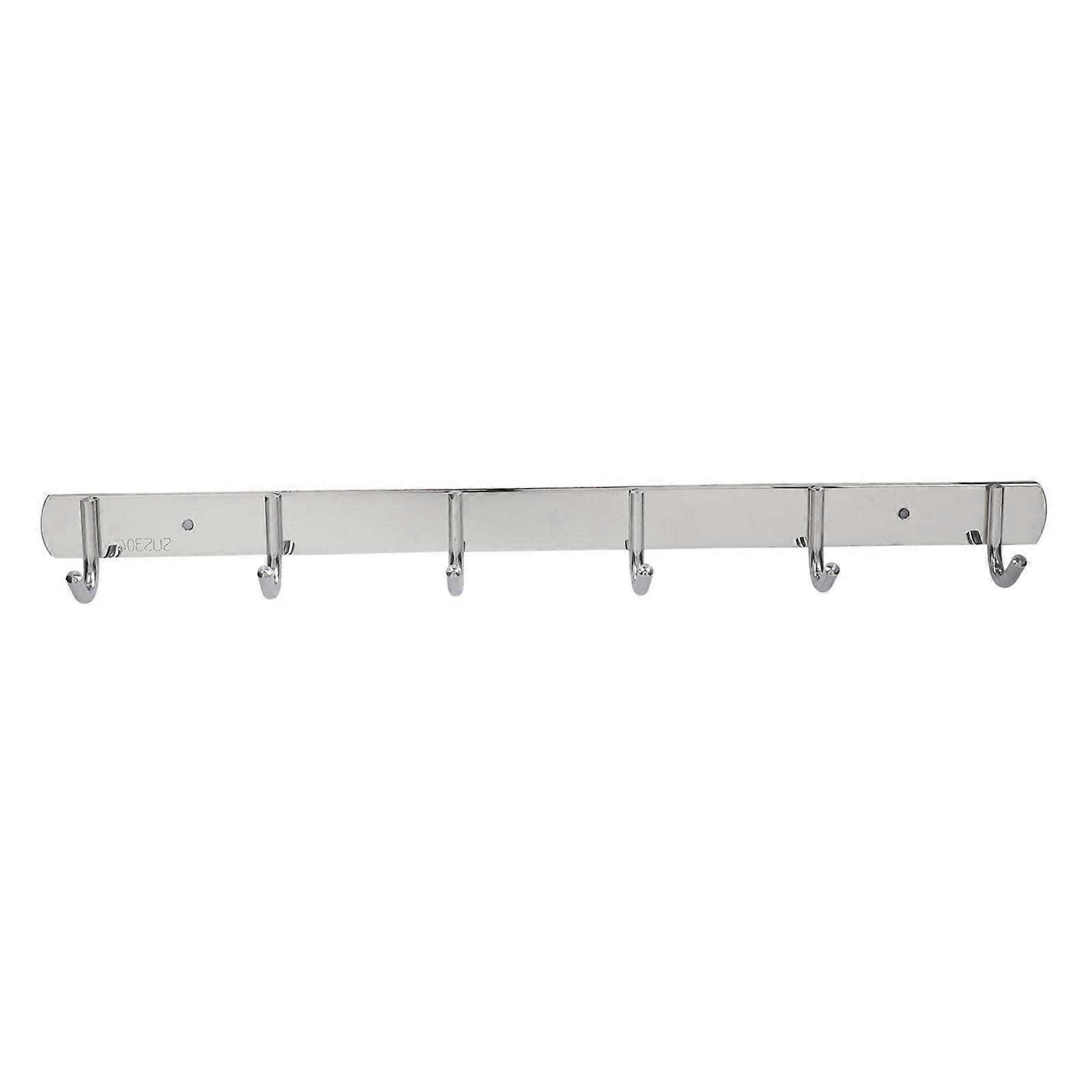 Silver Multi-Function Coat Hook for Hanging Stainless Wall Hook