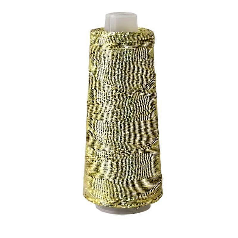 Core-Coated Metallic Crochet Thread
