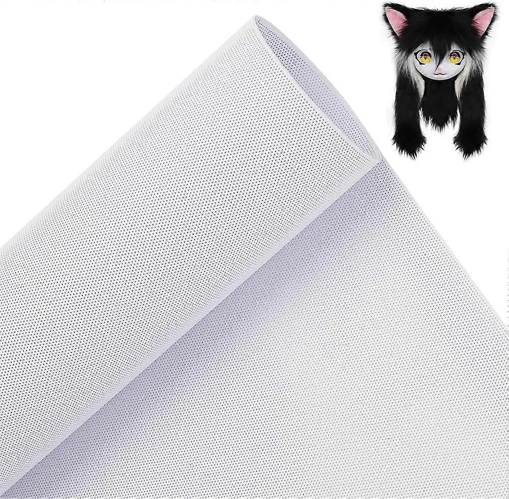 White PVC Craft Mesh 39x11.8 Inch