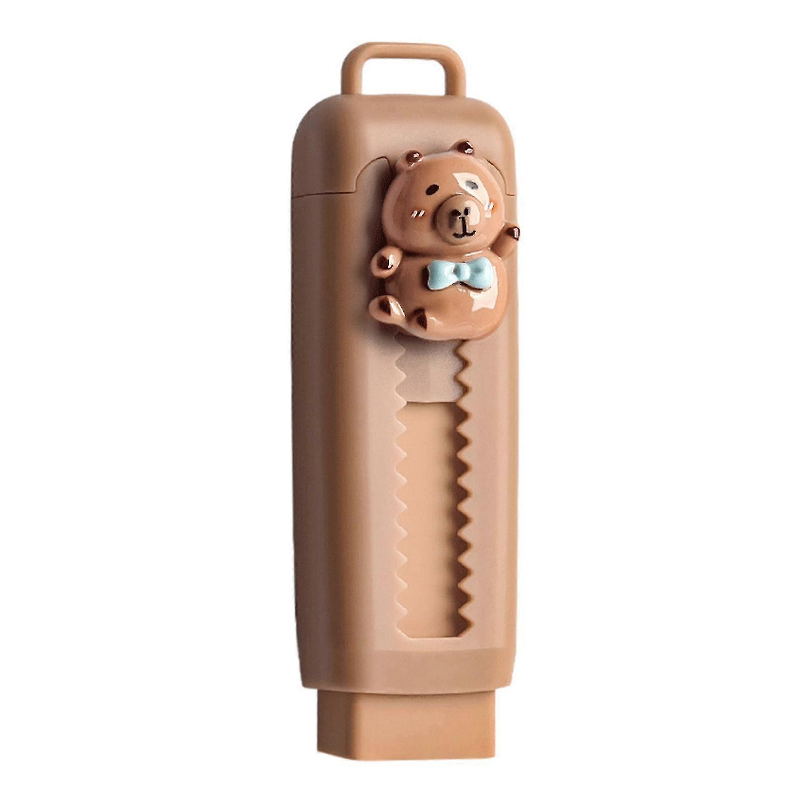 Sliding Retractable Eraser Compact Precision