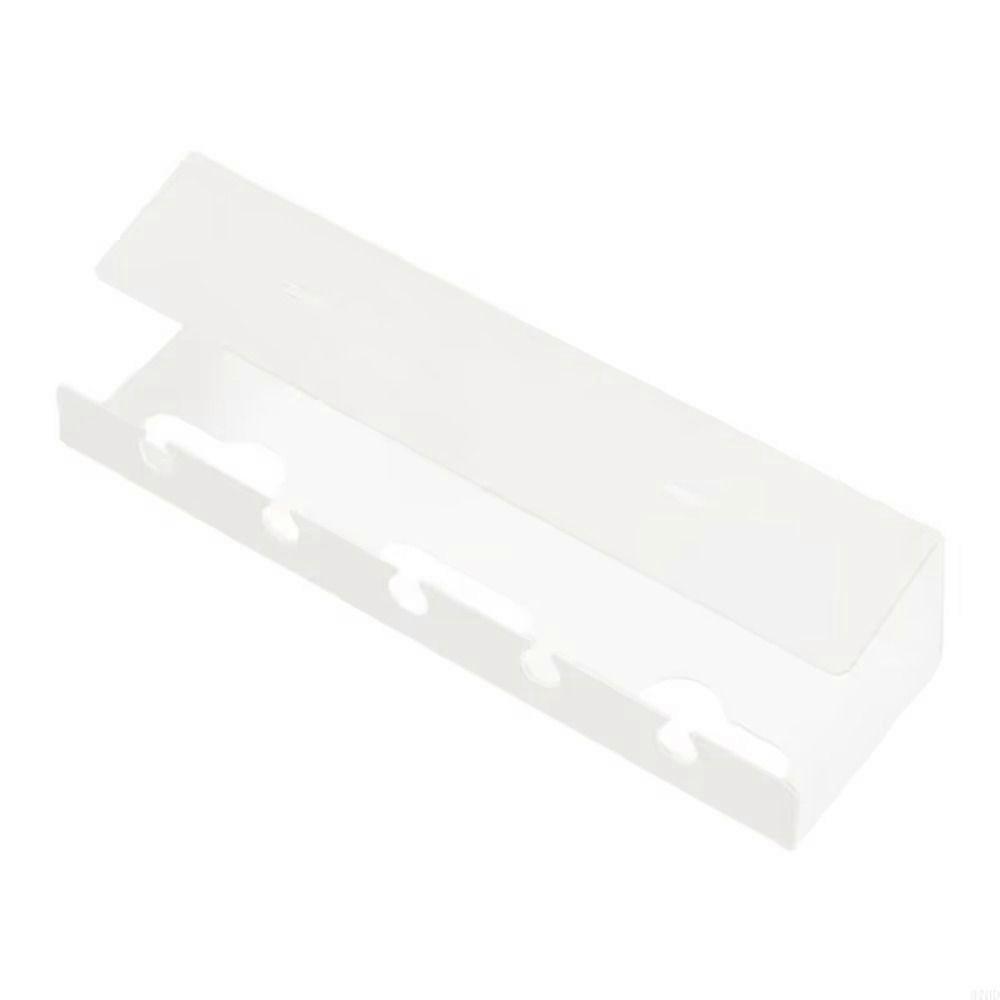 Versatile Under Desk Cable Management Rack Sturdy No Drilling Cable Organizer Rack Spacious Practical Socket Strip Holder
