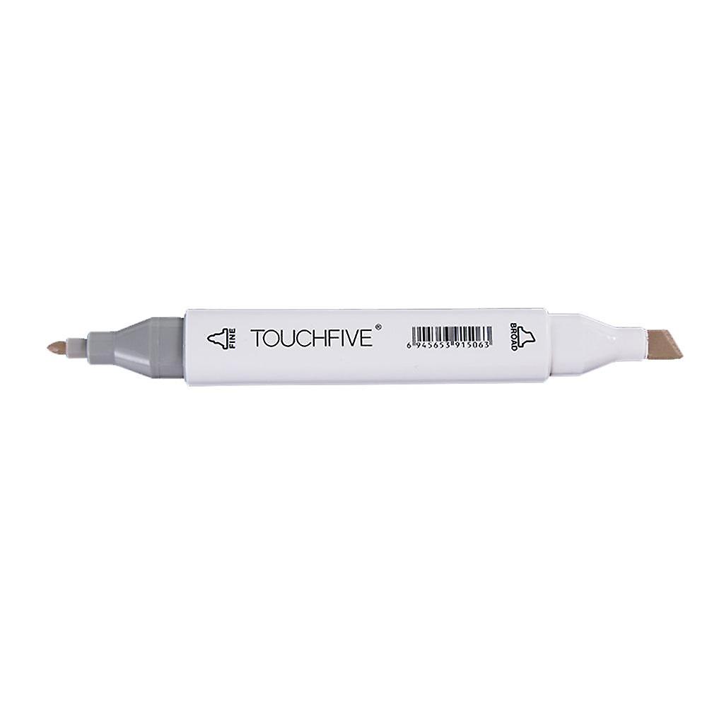Dual Tips Permanent Marker Pen Alcohol Based Markers Warm Grey