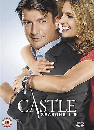 Castle Seasons 1-5 DVD (2013) Nathan Fillion cert 15 27 discs - Region 2