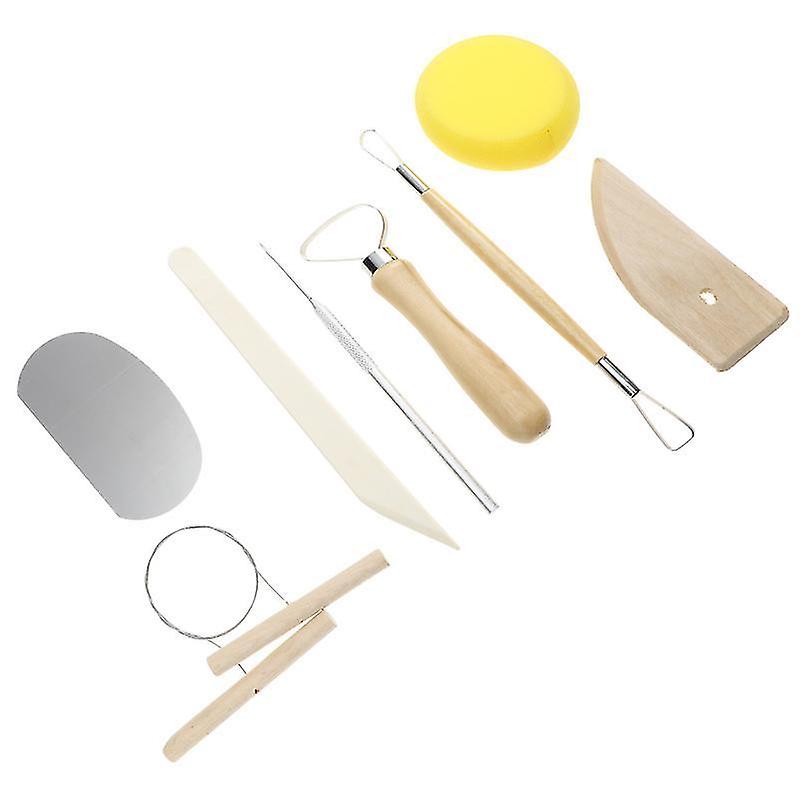 18X4.5cm Assorted Color Pottery Slips 1 Set Clay Carving Sculpting Modeling Tool Pottery Clay Sculpt