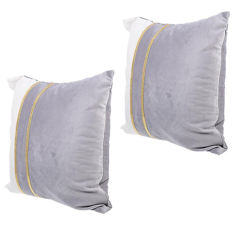 45X45x0.5cm Assorted Color A Pillowcases & Shams 2pcs Simple Modern Pillowcase Home Throw Pillow Cov