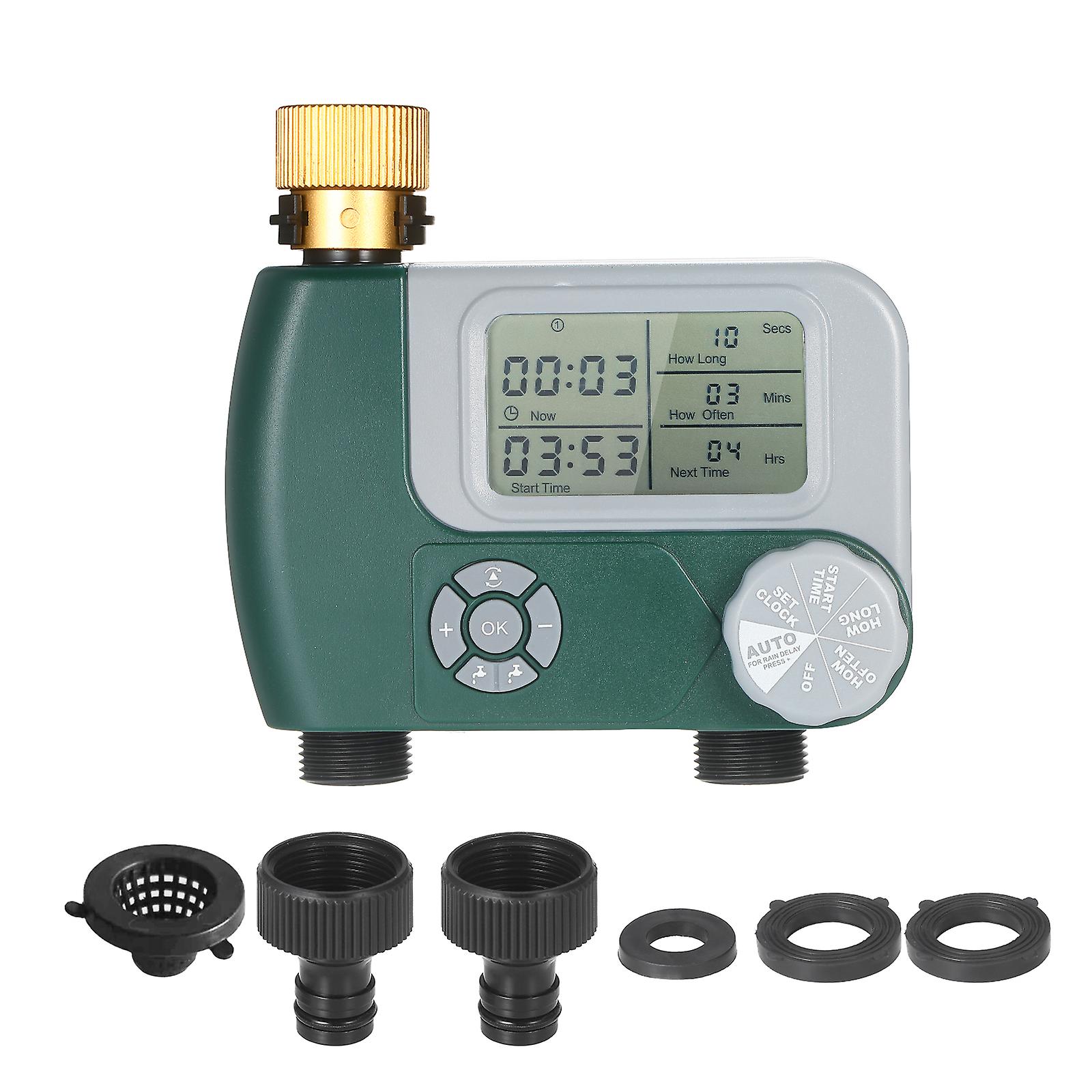 Digital Hose Faucet Timer Battery Operated Automatic Watering Sprinkler