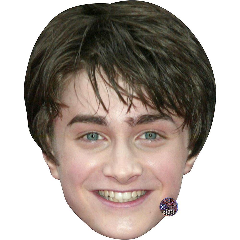 Daniel Radcliffe (Young) Celebrity Mask, Flat Card Face