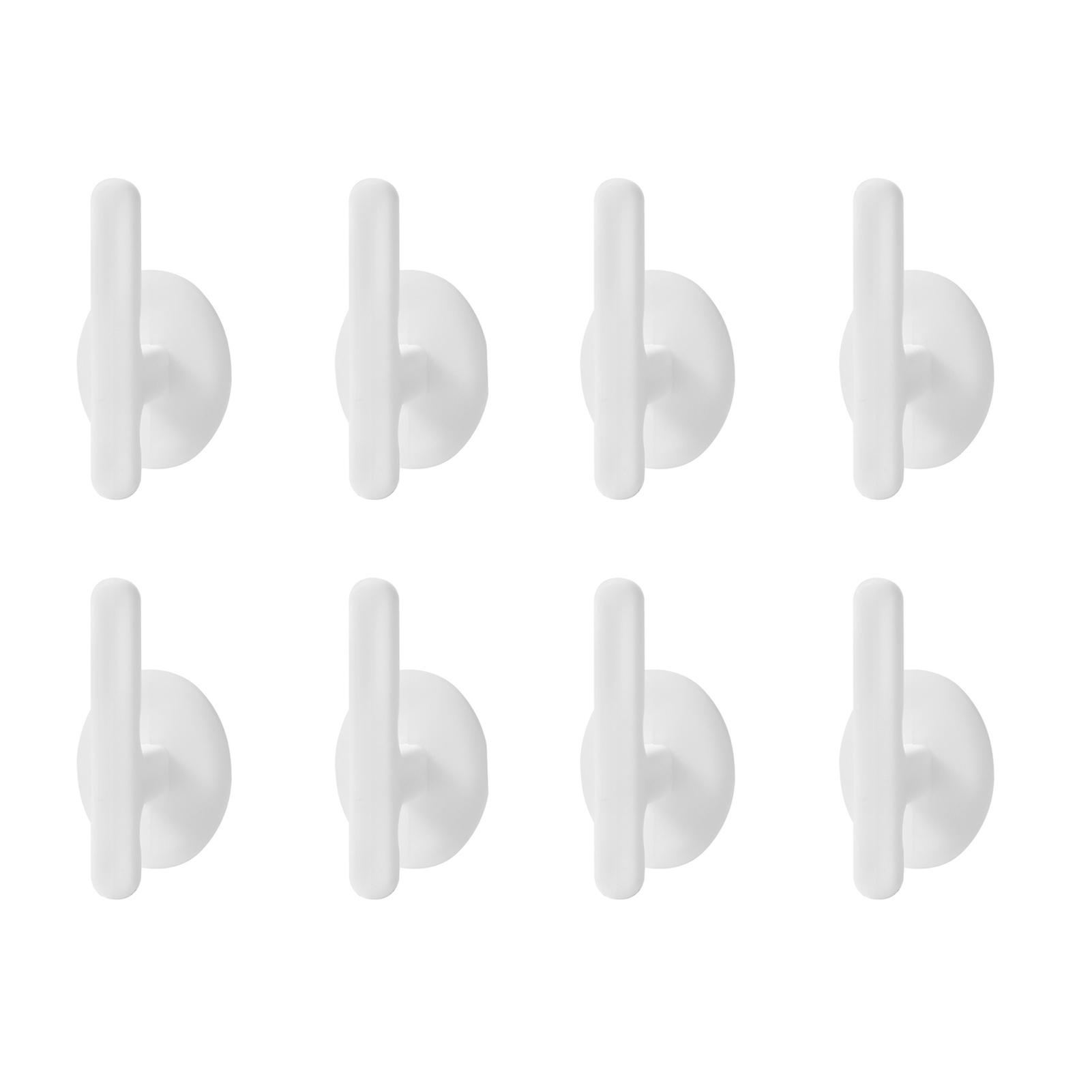 8 Pcs Cable Holder Sticky Hooks High-quality Punch Free Cable Clip