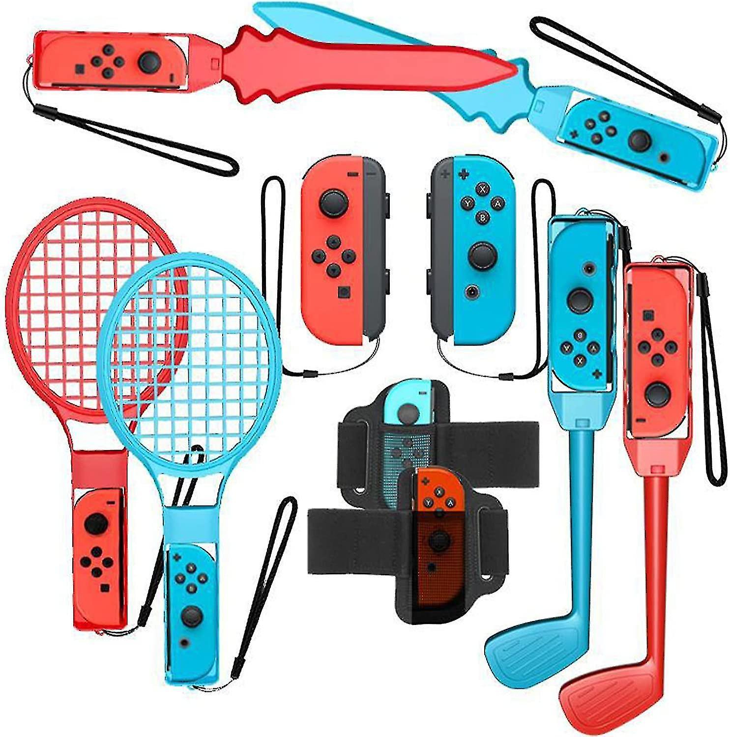 10 In 1 Switch Sports Bundle For Switch/switch Oled 2022 Switch Sports Accessories Bundle Wii Access