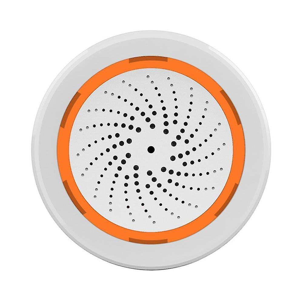 Zigbee Neo 90db Sound And Light Sensor Tuya Smart Life Built-in Siren Alarm Sensor