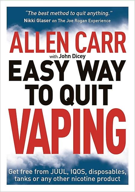 Allen Carrs Easy Way To Quit Vaping by John Dicey Paperback Book