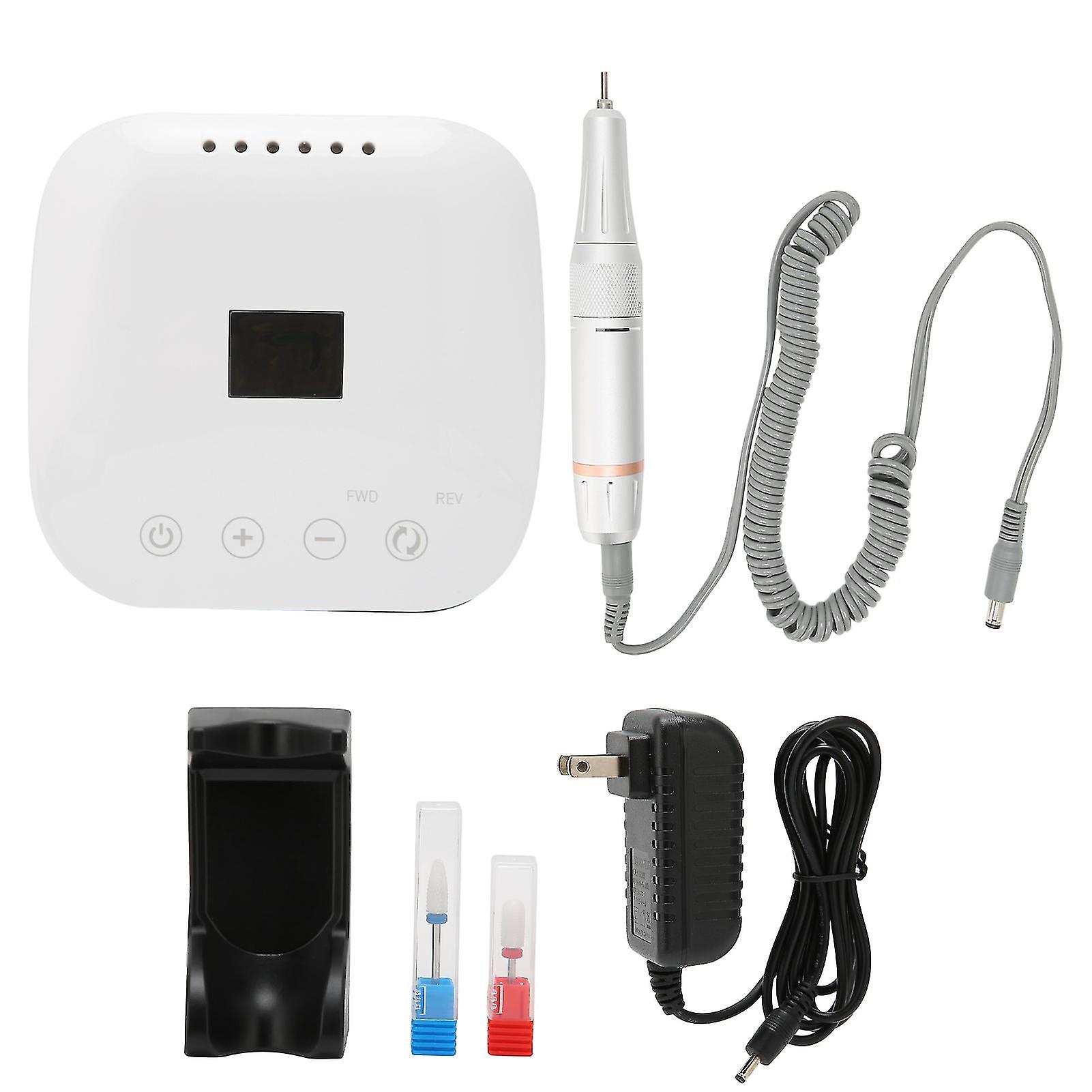 35000Rpm Elektrikli Tırnak Matkap Makinesi Uygun Düşük Gürültülü Dokunmatik Tırnak Parlatıcı 100 ~ 240vus Fiş