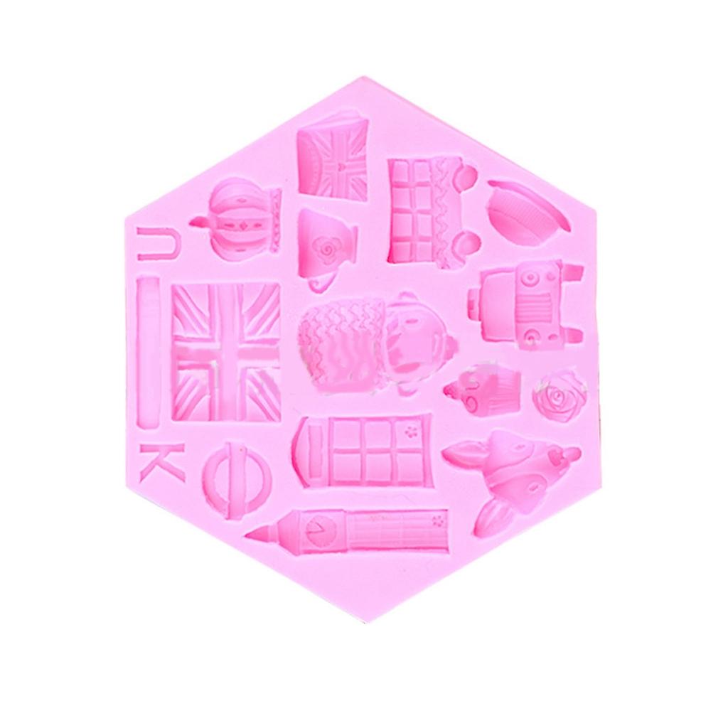 Various Shaped Silicone Chocolate Mould Cake Decorating Baking Accessories