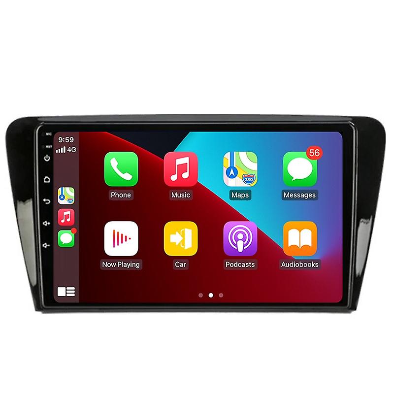 Wireless CarPlay Android Auto Radio for Skoda Octavia 3 A7 2013 - 2018 4G Car Multimedia GPS 2din