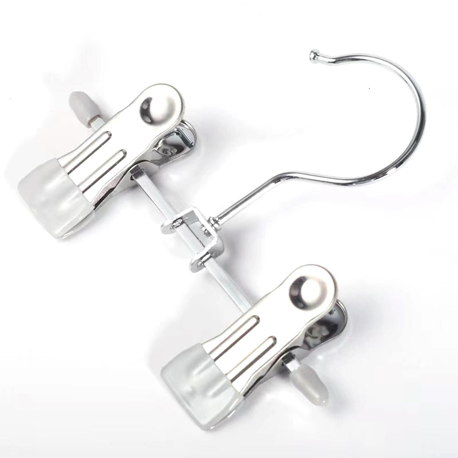 10 Pcs Household Socks Clips Portable Balcony Hats Hanger for Home