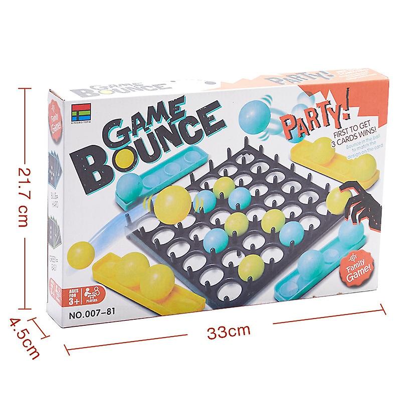 New Bounce Off Game Jumping Ball Board Games For Kids 1 Set Activate Ball Game Family And Party Desktop Bouncing Toy Toys