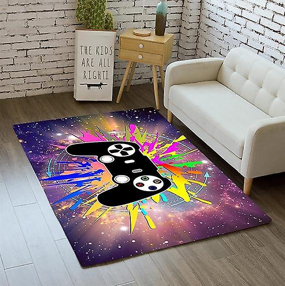 3d Pojkar Videospel Kontrollområde Mattor Gamepad Mattor Heminredning Tryckta Spelområde Mattor För Vardagsrum Spelrum Pojkar Gåvor Kristall