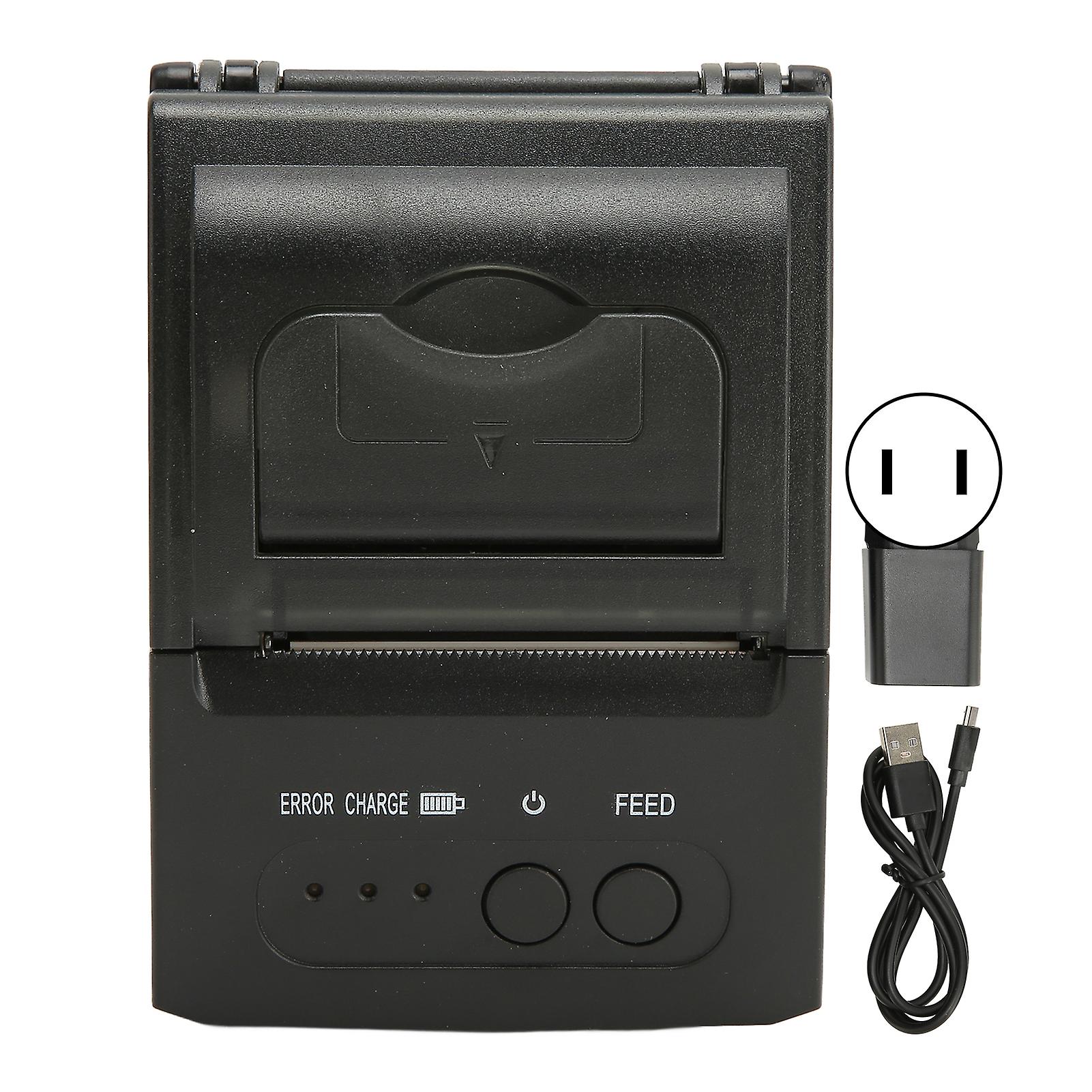 Portable 58mm Thermal Printer 2000mAh Rechargeable Fast Bluetooth Label Printer